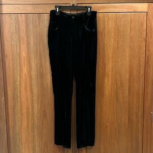 EUC Tahari velour pants, 4P